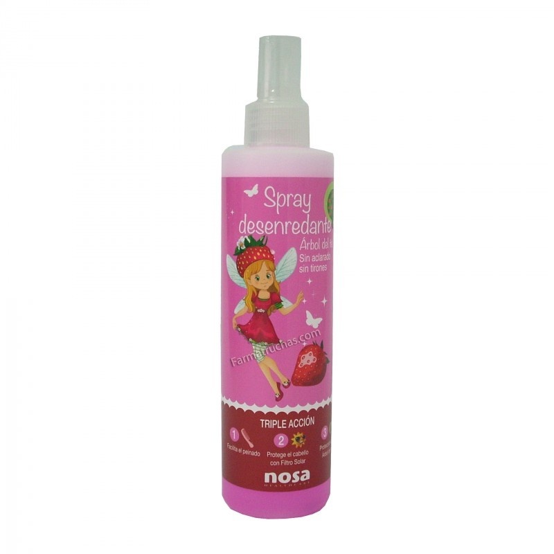 Nosa Spray desenredante Árbol de Té Fresa 250ml