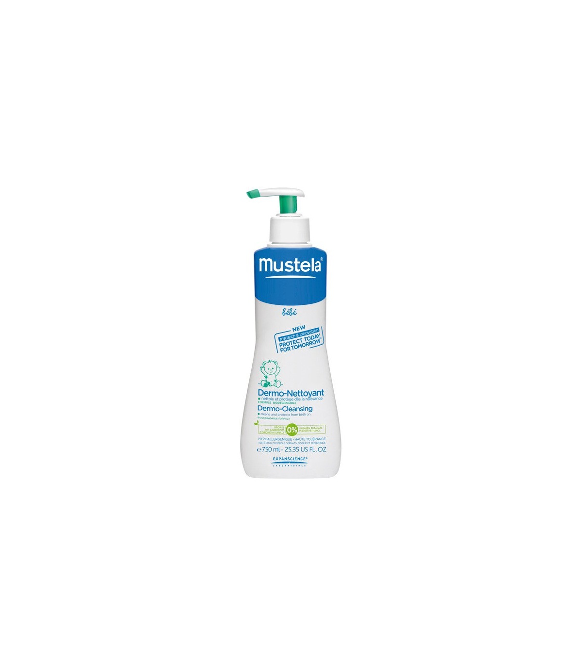 Mustela Gel Baño Suave Dermolimpiador 750ml