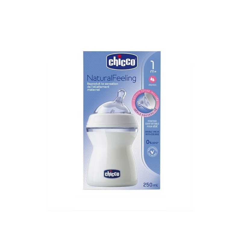 CHICCO BIBERÓN STEP UP NEW 2M+ 250ML