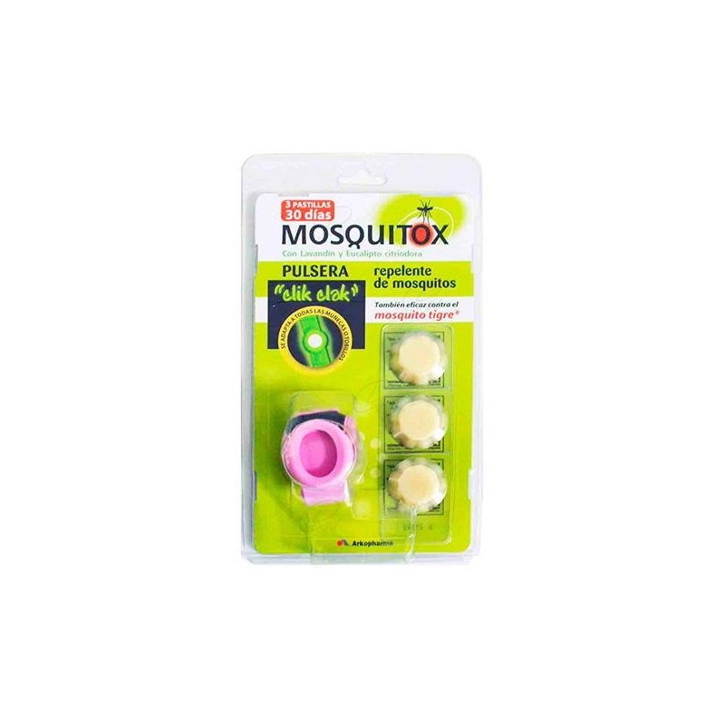 ARKO MOSQUITOX PULSERA +2 PASTILLAS