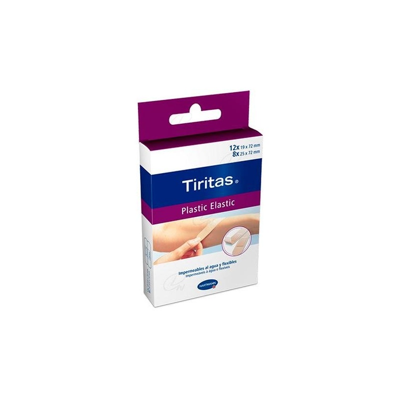 TIRITAS PLASTIC ELASTIC 20 UN