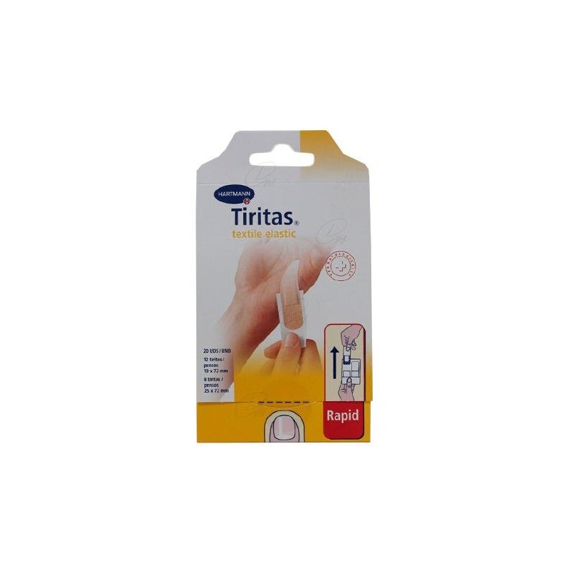 TIRITAS TEXTIL ELAST RAPID 20U