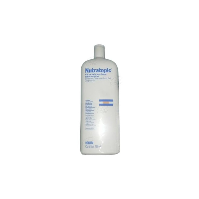 NUTRATOPIC GEL BAÑO EMOL 750ML