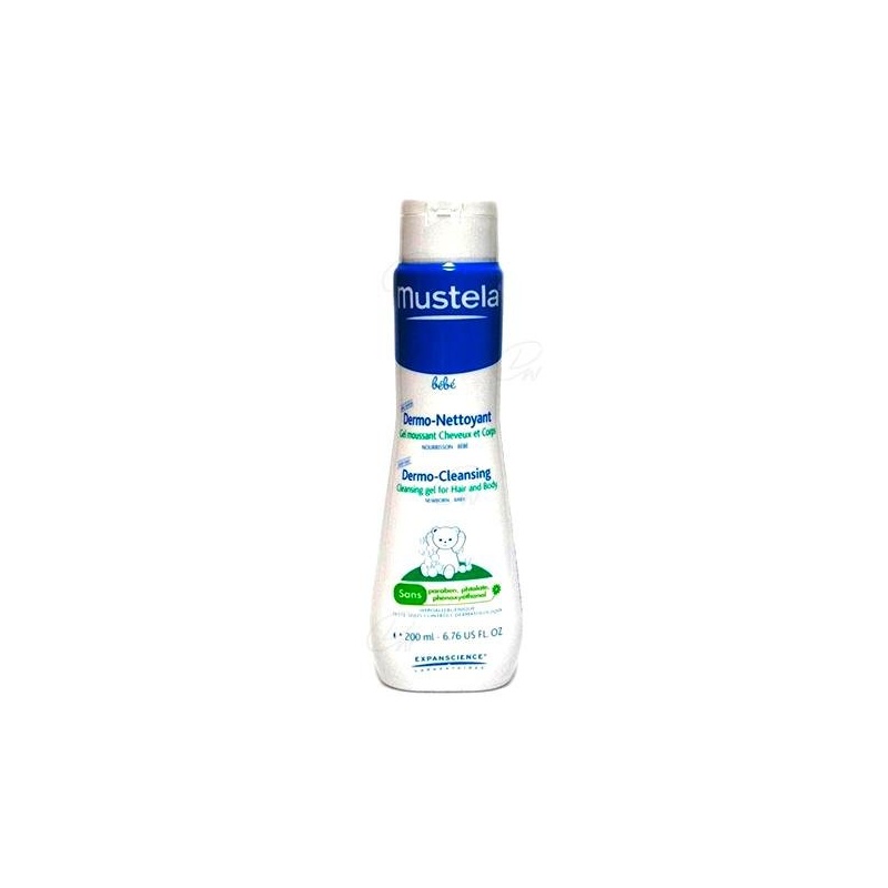 MUSTELA GEL DERMOLIMPIADOR 200