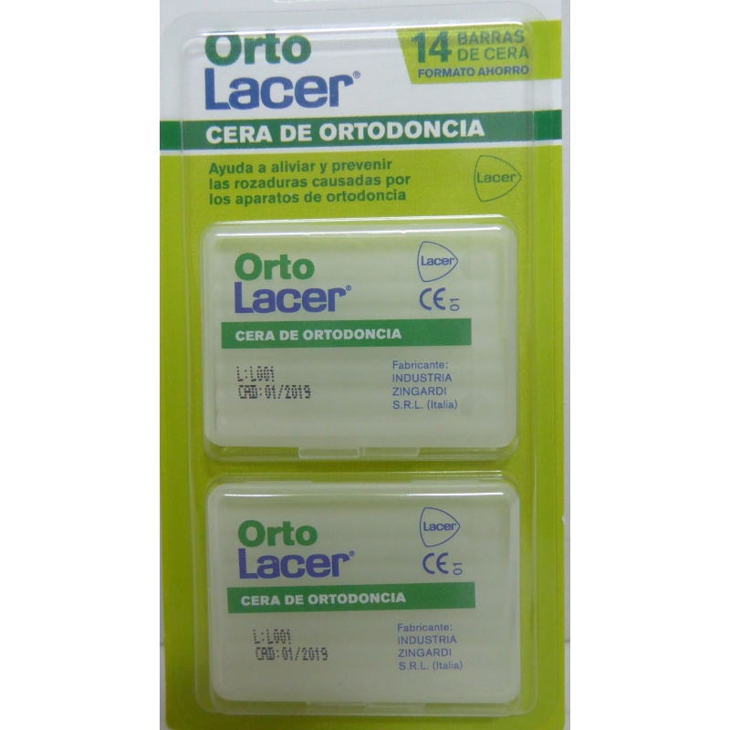 CERA ORTODONCIA PROTECTORA ROZADURA ORTOLACER