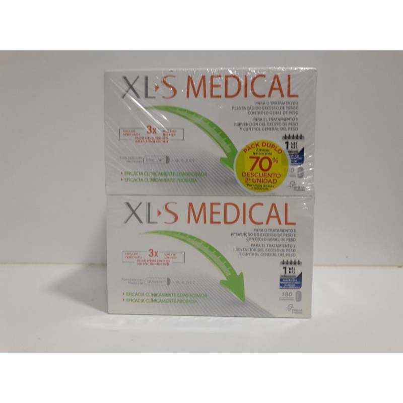 XL-S Medical Captagrasas 180 comprimidos