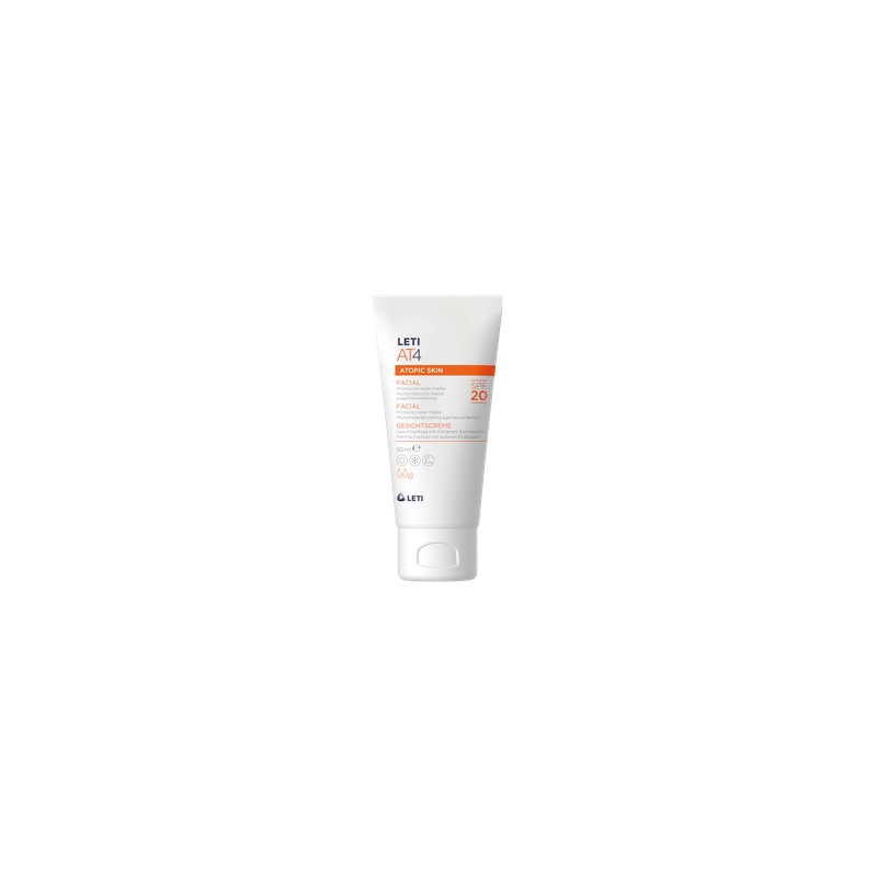 Leti AT4 Crema Facial SPF 20, 50ml