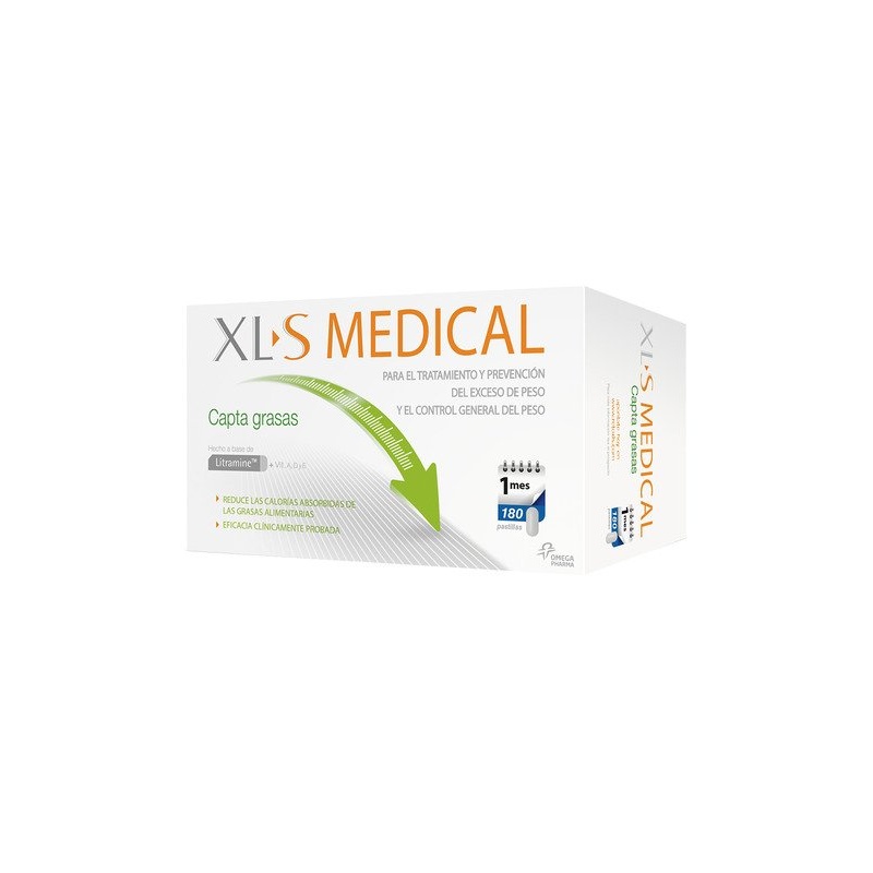 XLS Medical Captagrasas 180 comprimidos