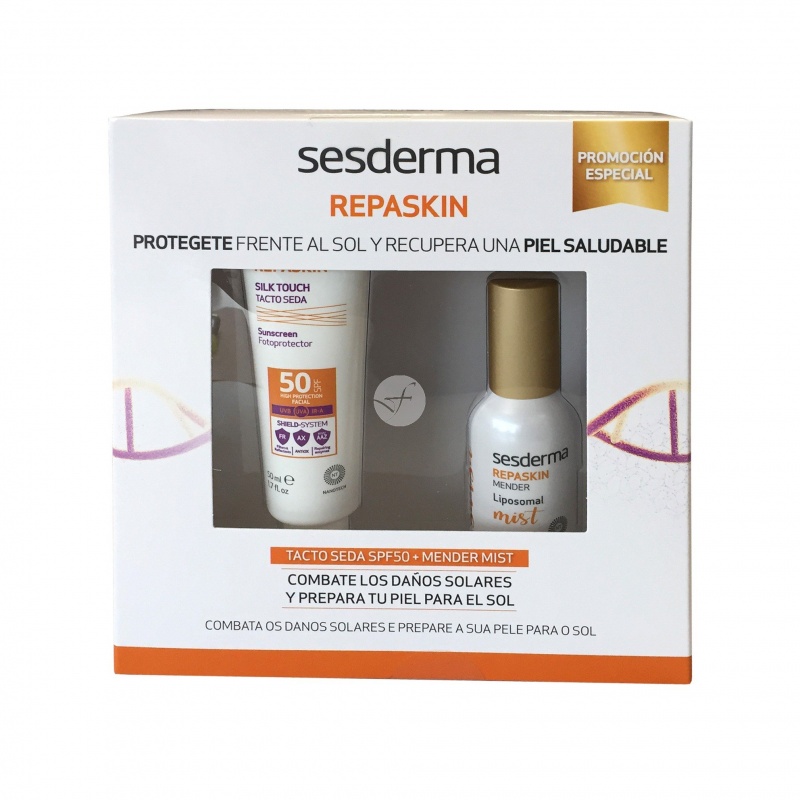 Repaskin Tacto Seda Sesderma SPF50+ 50ml + Reapskin Mist 15ml
