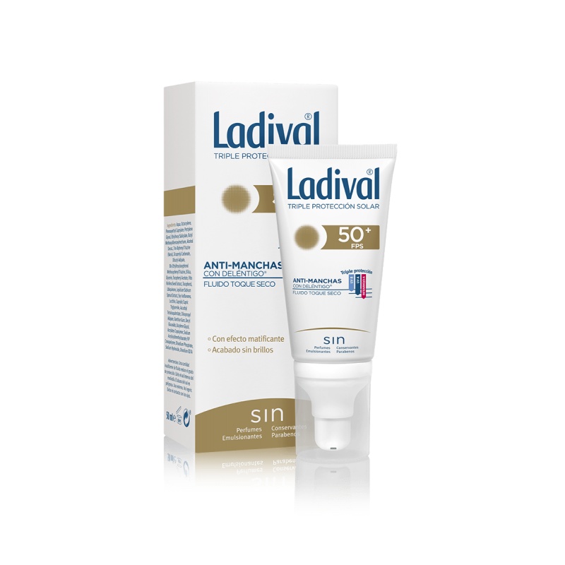 Ladival Antimanchas Deléntigo FPS50+ Toque Seco 50ml