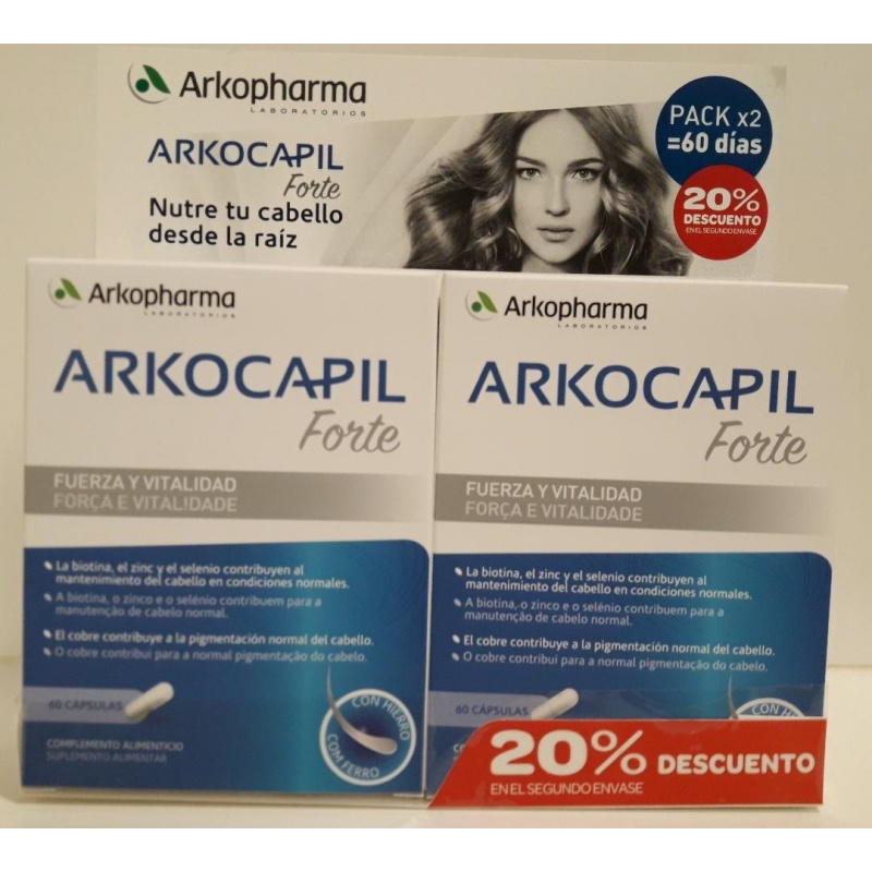 Arkocapil Advance Forte Duplo 120 cápsulas