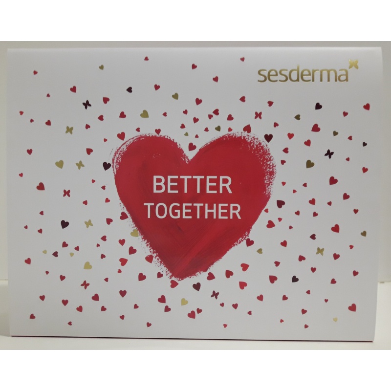 Sesderma Cofre Enamorados C-Vit Radiance Fluído+Ac-Glicolic Crema Gel + Mascarilla Honey