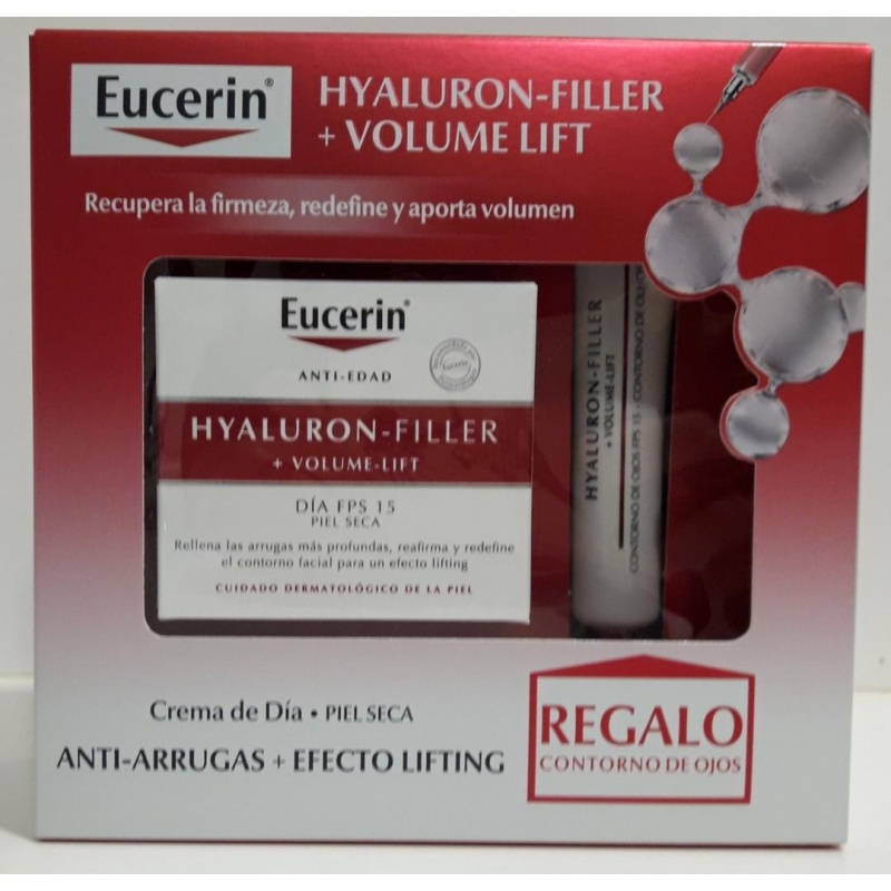 Pack Eucerin Volume Filler Día Piel Seca+Contorno