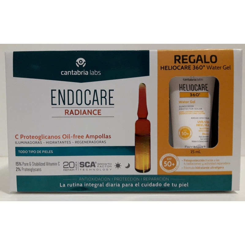 Endocare C Proteoglicanos Oil Free 30x2 Ampollas+Trataminto Piel Nueva
