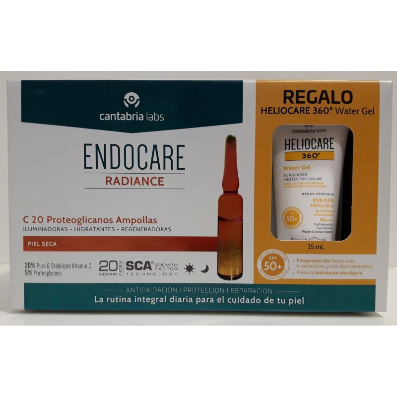 Endocare C20 Proteoglicanos 30x2ml Ampollas+Tratamiento Piel Nueva