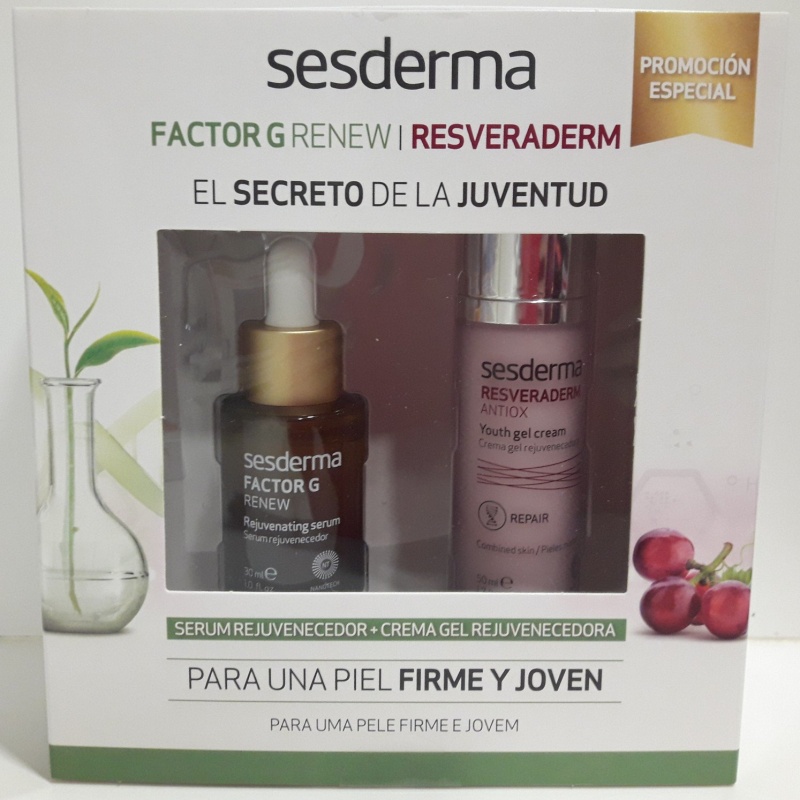 Factor G Sesderma  Sérum 30ml + Resveraderm Crema Gel 50ml