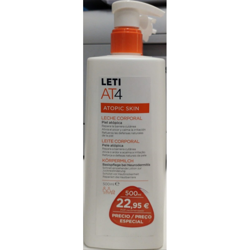 Leti AT4 Leche 500ml+Gel 200ml