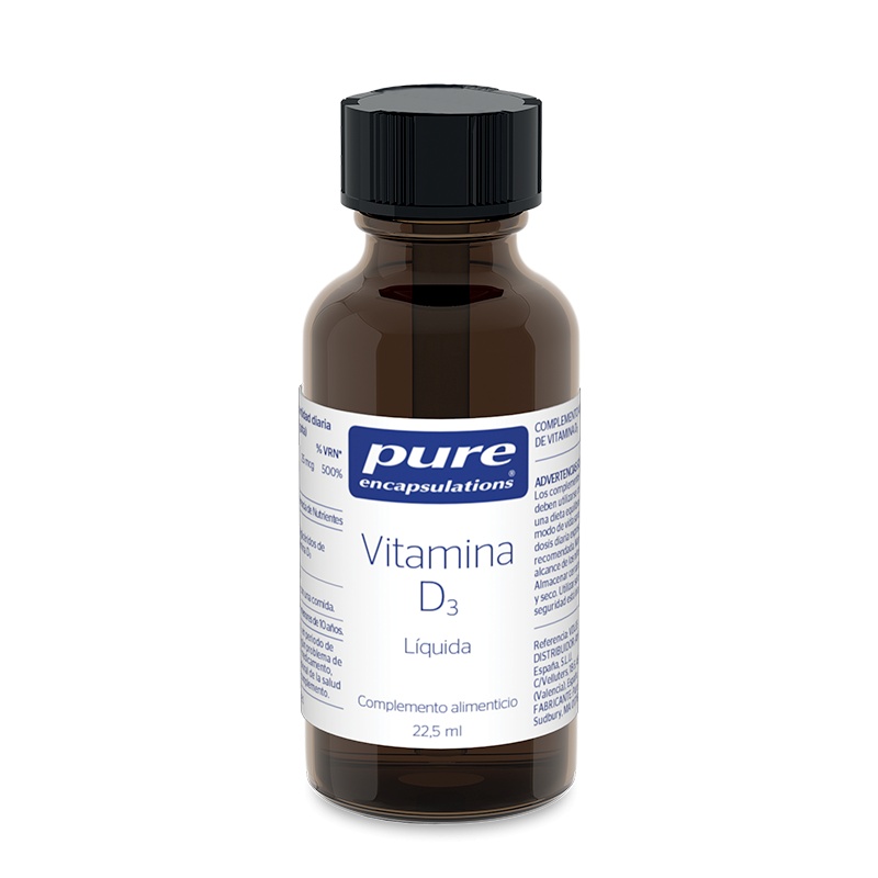 Pure Encapsulations Vitamina D3, 22.5ml