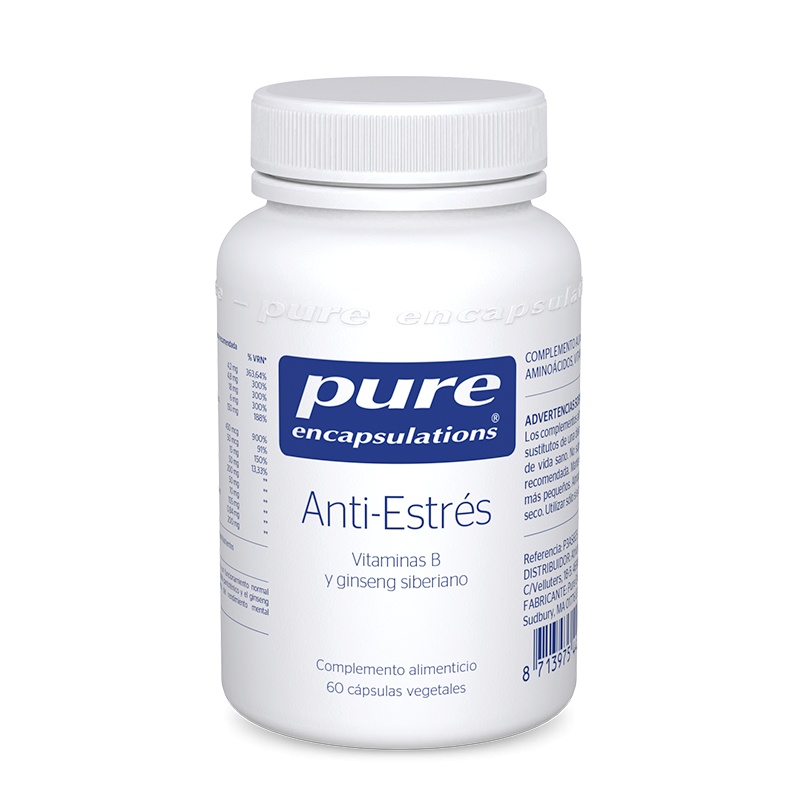 Pure Encapsulations Anti-Estrés 60 Cápsulas Vegetales.