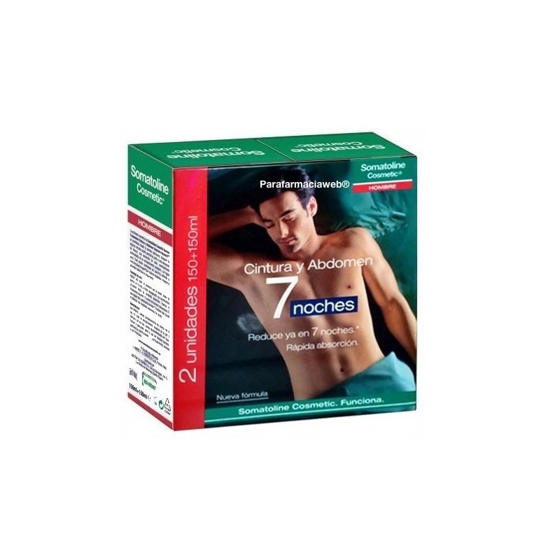 Somatoline Duplo Hombre Cintura y Abdomen Intensivo 7 Noches 150ml