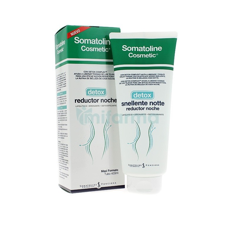 Somatoline Detox Reductor Noche 400ml + EXFOLIANTE REGALO